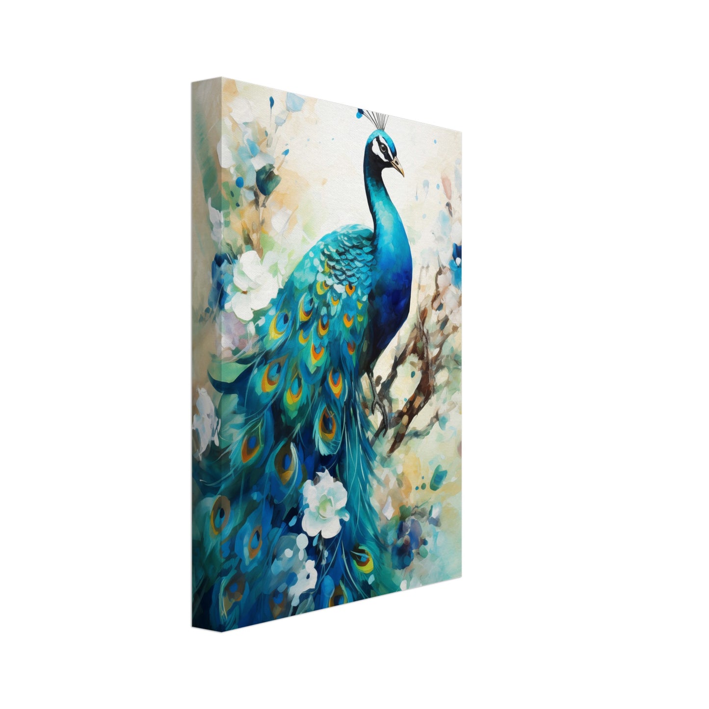 Peacock Dreams Canvas